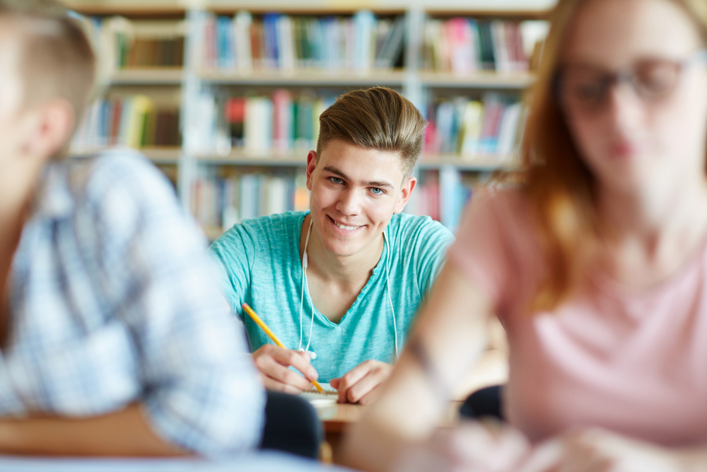Studenti durante una lezione